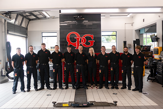 Team pic of the QPG team, Choose Queens Park Garage in Bournemouth