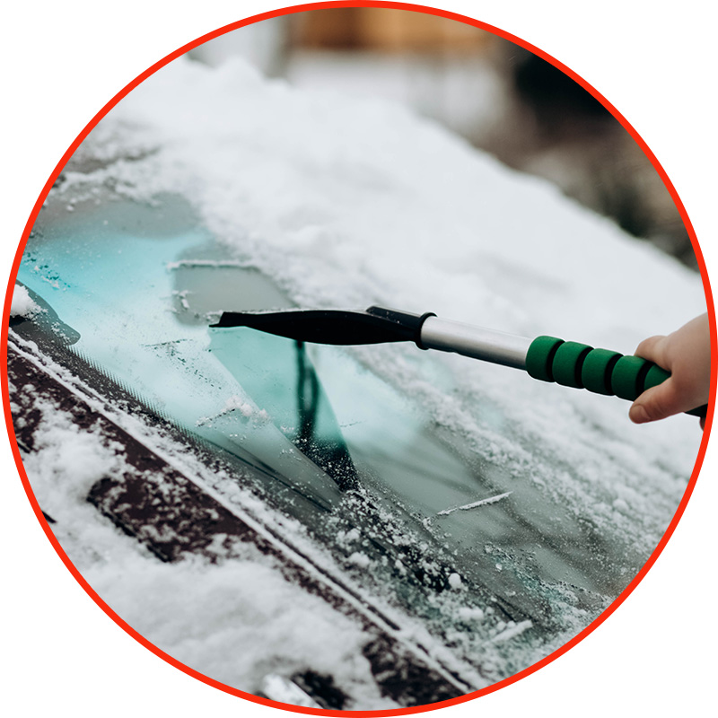 How to Safely De-Ice Your Car in Winter